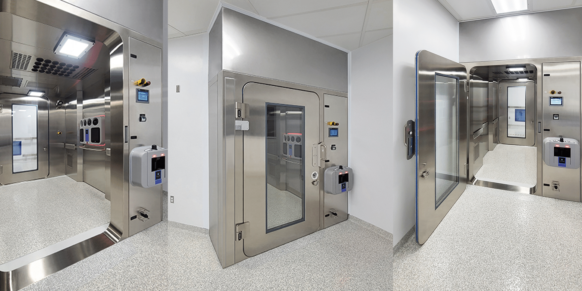 material decontamination, decontamination, HPV, chamber, decon chamber, high containment, containment control,